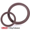 Customized FKM 75 Brown Rubber X / Quad Ring